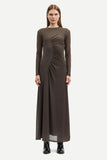 Samsoe Saandrea Dress in Coffee