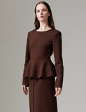 Day Birger Et Mikkelson Zola Scuba Top in Coffee