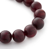 Vanessa Baroni Beads Flex Bracelet in Bordeaux