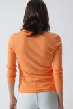 American Vintage Sonoma Long Slv in Orange