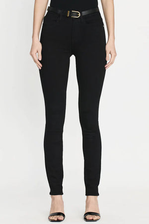 Frame Le High Skinny Jean in Film Noir