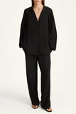 Style In Meike Trousers in Black