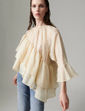 Day Birger Et Mikkelson Toro Linen Top in Rice