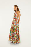 Farm Rio Cocktail Maxi Dress in Off White