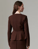 Day Birger Et Mikkelson Zola Scuba Top in Coffee