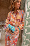 Never Fully Dressed Dolce Vita Marley Shirt in Orange