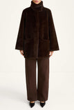 Style In Hilani Coat in Coffee