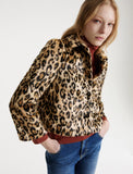 Marella Angel Jacket in Animal Print