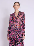 Berenice Erika Print Blouse in Pink