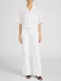 Frame Le Slim Palazzo in White