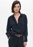 Zenggi Fluid Shirt in Black