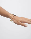 Pdpaola Loop Bangle in Gold