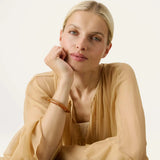 Vanessa Baroni Flex Bracelet in Cognac