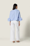 Scarlet Poppies Siena Top in Light Blue