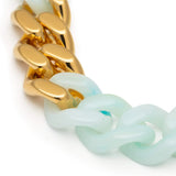Vanessa Baroni Flat Chain Necklace in Cloud