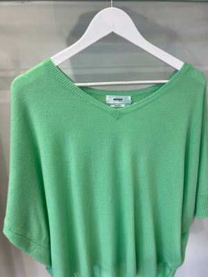 Not Shy Aimee Knit in Acid Green