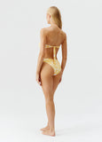 Melissa Odabash Barcelona Bottom in Jungle Yellow