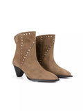 Dante 6 Kaia Stud Boots in Brown