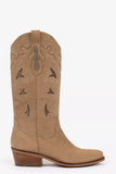 Penelope Chilvers Jolene Paloma Suede Boot in Almond