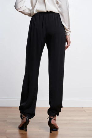 Silk 95 Five Pondy Pants in Black