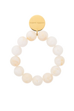 Vanessa Baroni Beads Flex Bracelet in Pearl