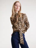 Marella Nastro Shirt in Animal Print