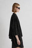 Mei Meij Stitch Shirt in Black