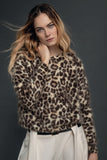 Solocascmir Animal Print Jumper