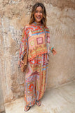 Never Fully Dressed Dolce Vita Balloon Trousers in Multi