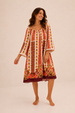 Valerie Khalfon Dance Dress in Orange