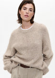 Zenggi Soft Round Neck in Beige