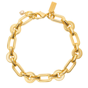 Talis Chains Chunky Link Bracelet in Gold