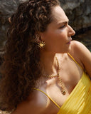 Edblad Sun Studs in Gold