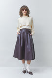 Suncoo Fleur Skirt in Prune