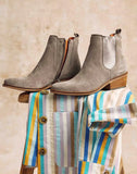 Penelope Chilvers Rove Suede Boot in Camel