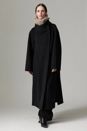 Day Birger Et Mikkelson Teme Wool Coat in Grey