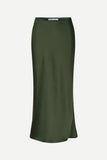 Samsoe Saagneta Long Skirt in Forest