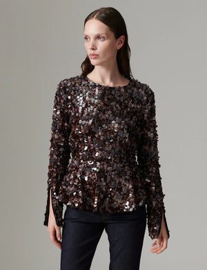 Day Birger Et Mikkelson Zola Shimmy in Ganache