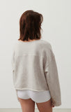 American Vintage Kodytown Sweat in Polar Chine