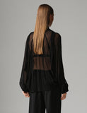 Day Birger Et Mikkelson Sade Blouse in Black