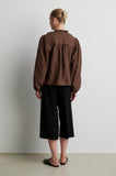 Second Female Rayna Frill Top in Carafe