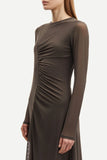 Samsoe Saandrea Dress in Coffee