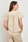 Rails Sayer Top in Flax