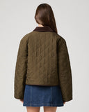 Paige Caleb Jacket in Fern