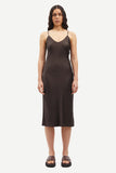 Samsøe Sasharon Strap Dress in Chocolate