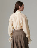 Day Birger Et Mikkelson Wayo Linen Top in Rice