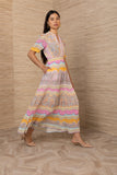 Hale Bob Vale Dress in Pink