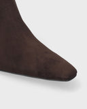 Lola Cruz Agnese Buckle Boots in Chocolate