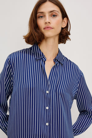 Rails Dorian Shirt in Navy