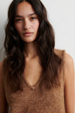 Second Female Pollenza Knit Top in Carafe